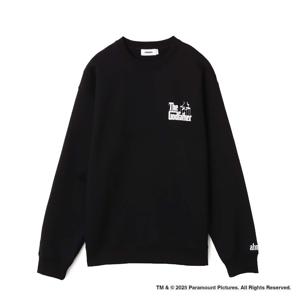 THE GODFATHER x atmos Sweatshirt BLACK（ザ ゴッドファーザー x