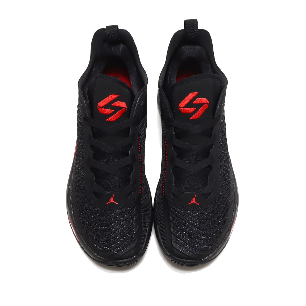 JORDAN BRAND JORDAN LUKA 1 PF BLACK/UNIVERSITY RED-DARK GREY