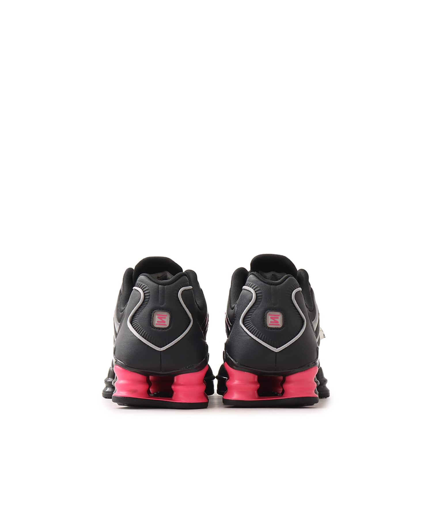 NIKE W SHOX TL OFF NOIR/METALLIC SILVER-HYPER PINK（ナイキ