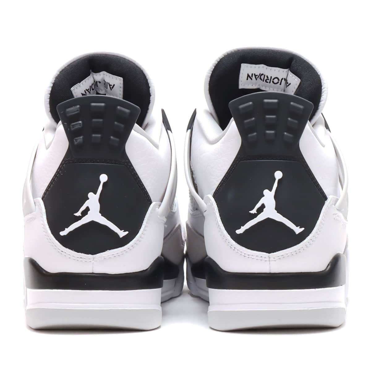 JORDAN BRAND AIR JORDAN 4 RETRO WHITE/BLACK-NEUTRAL GREY 22SU-I