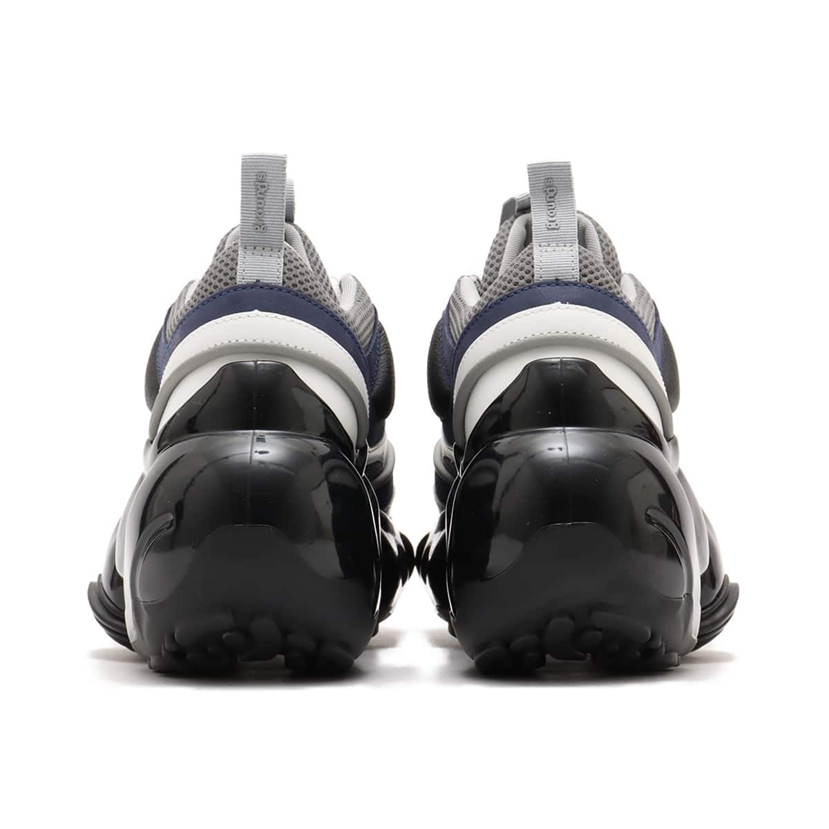 grounds MOOPIE JAWS NIGHT GRAY / BLACK SOLID（グラウンズ ムーピー