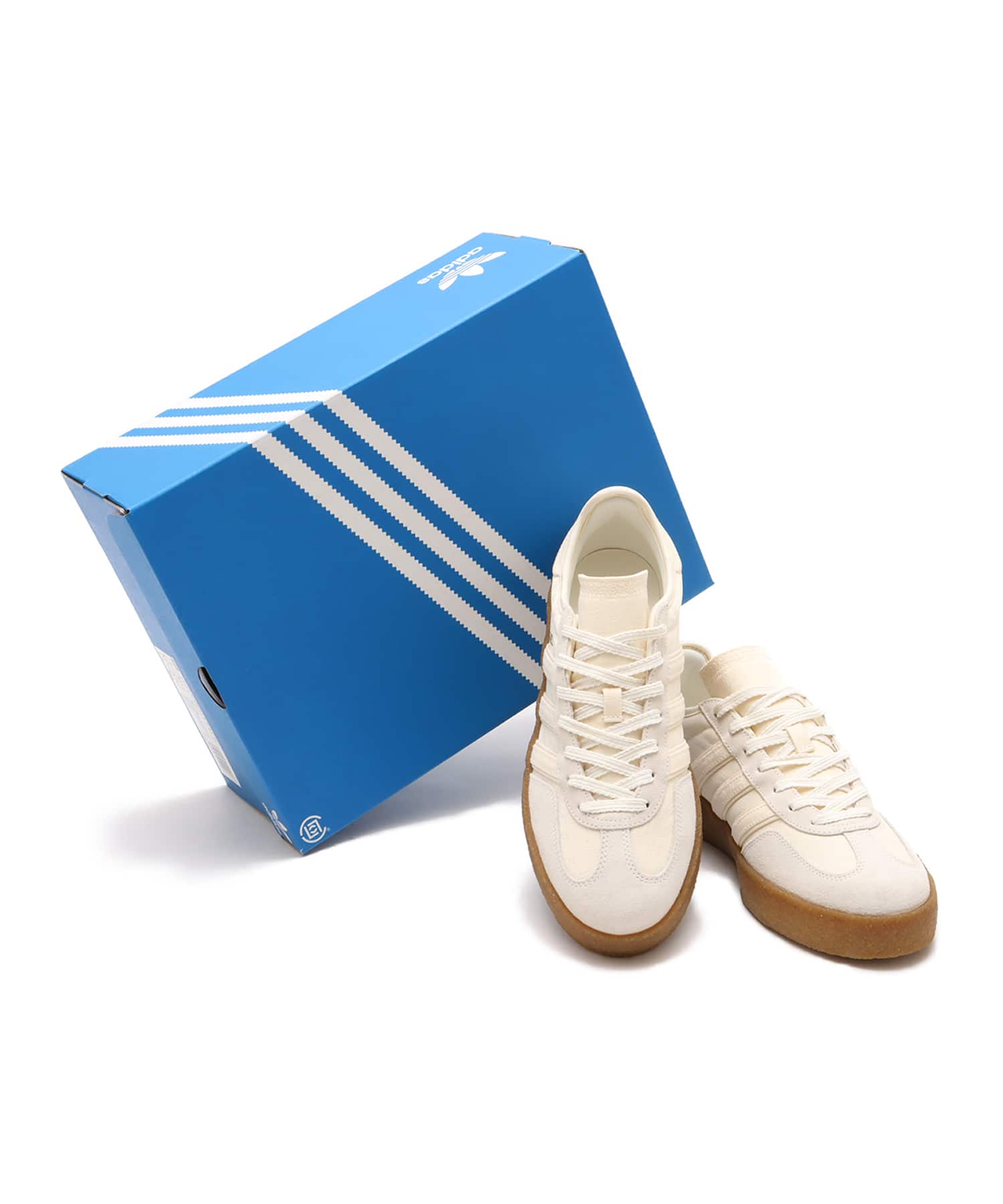 adidas CLOT GAZELLE S BY EDISON CHEN CREAM WHITE/CORE WHITE/GOLD