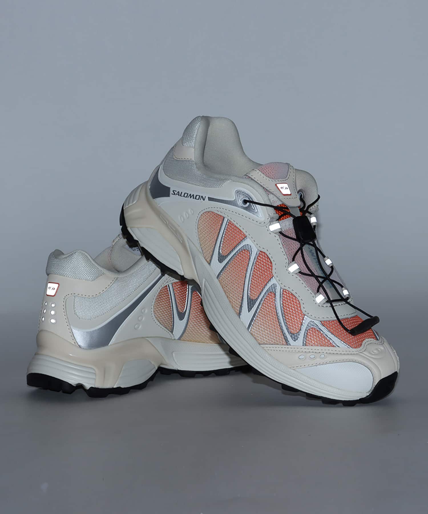 SALOMON XT-WHISPER Shortbread/Red Orange/Ftw Silver（サロモン XT
