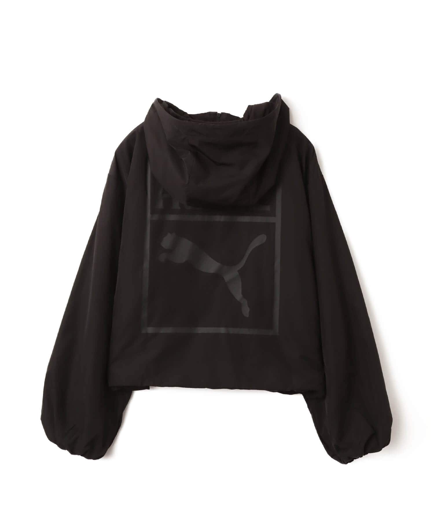 PUMA PUMA x ROSE OVERSIZED HALF-ZIP PADDED JACKET PUMA BLACK