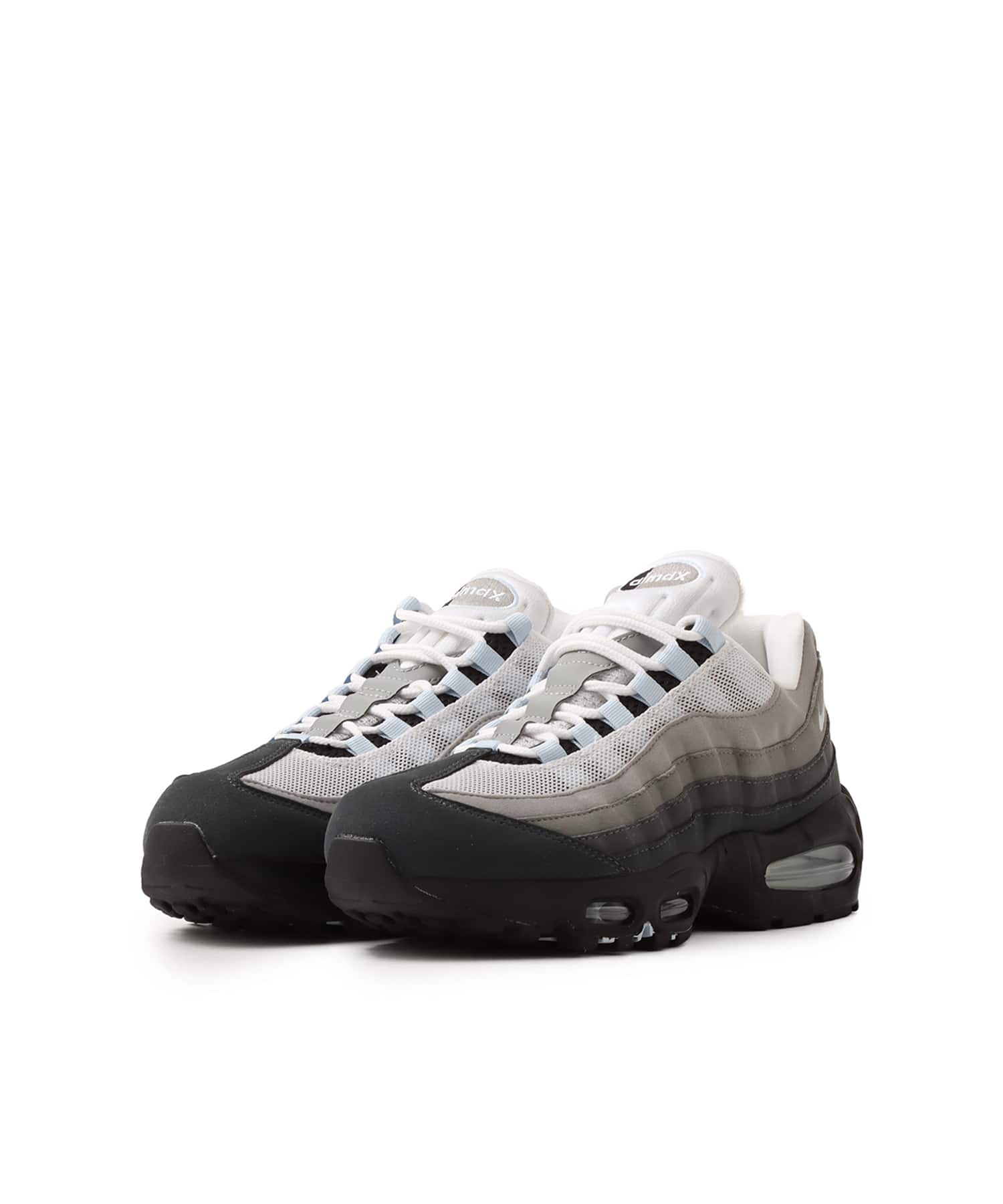NIKE W AIR MAX 95 BIG BUBBLE BLACK/BLUE TINT-WHITE-MEDIUM GREY