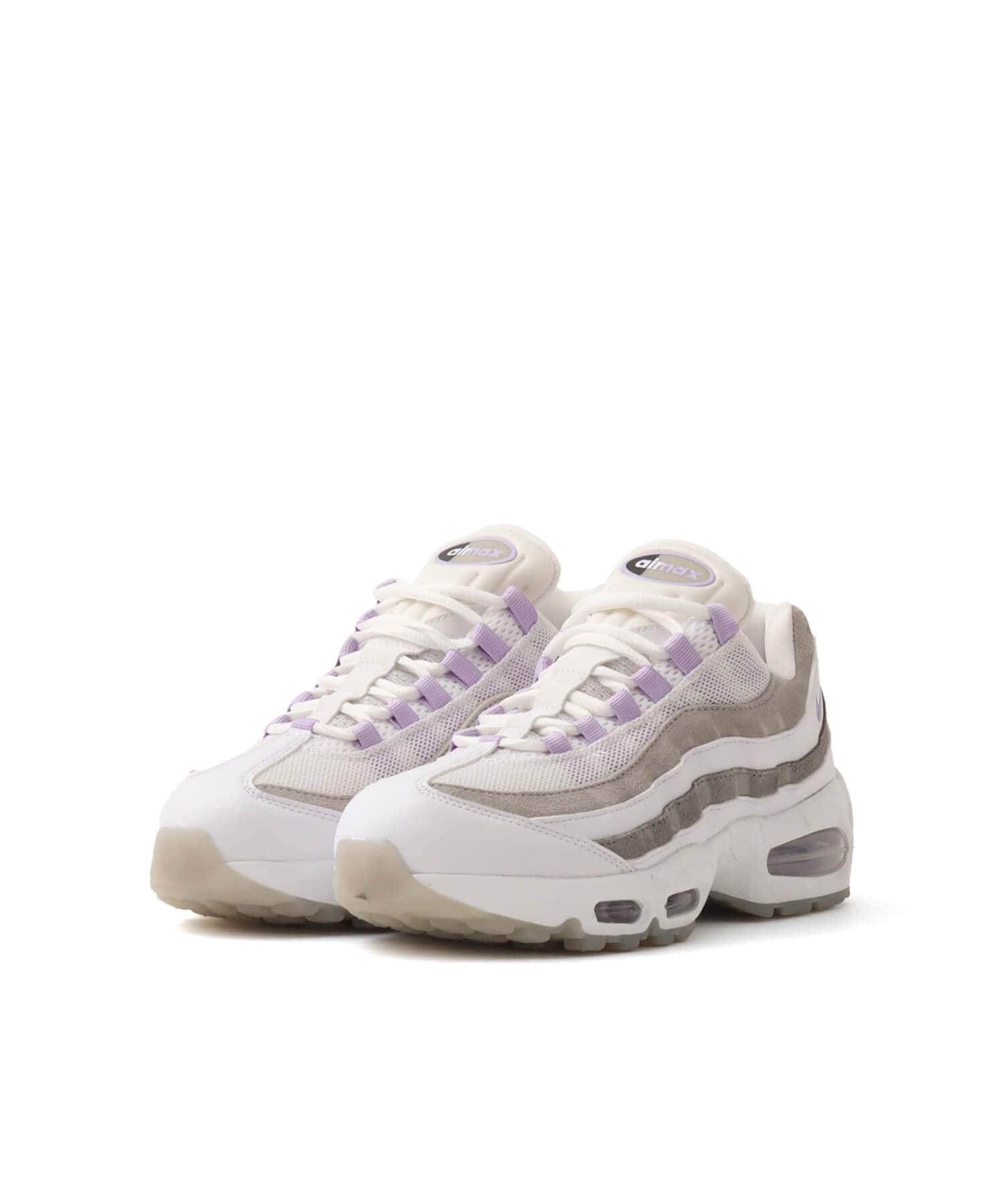 NIKE W AIR MAX 95 WHITE/HYDRANGEAS-LT GRAPHITE-PEARL GREY（ナイキ