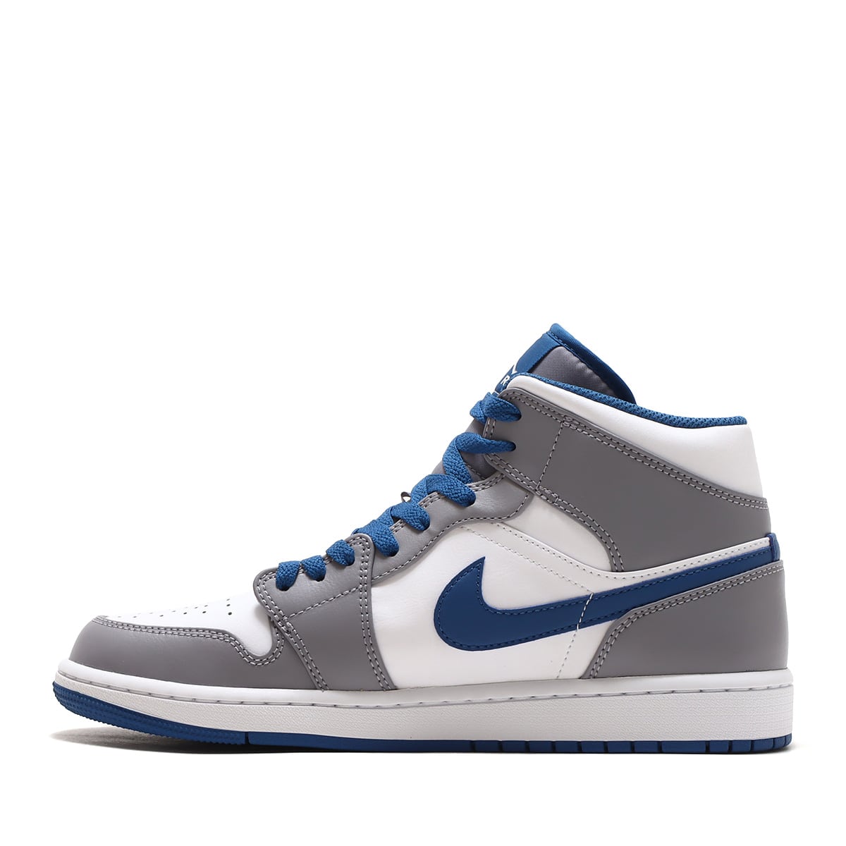 JORDAN BRAND AIR JORDAN 1 MID CEMENT GREY/WHITE-TRUE BLUE 23SP-I