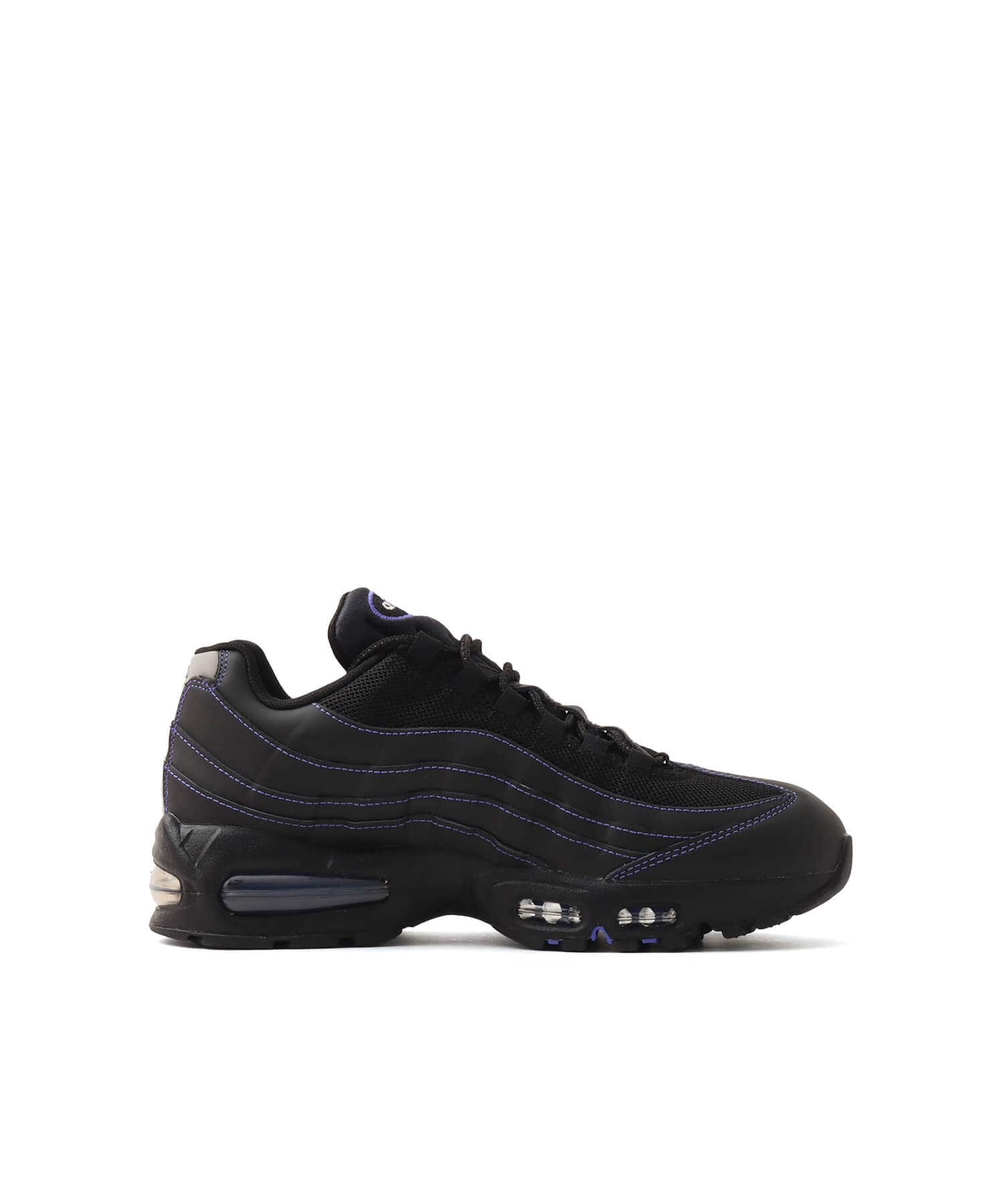 NIKE AIR MAX 95 OG BLACK/BLACK-PERSIAN VIOLET-WOLF GREY（ナイキ