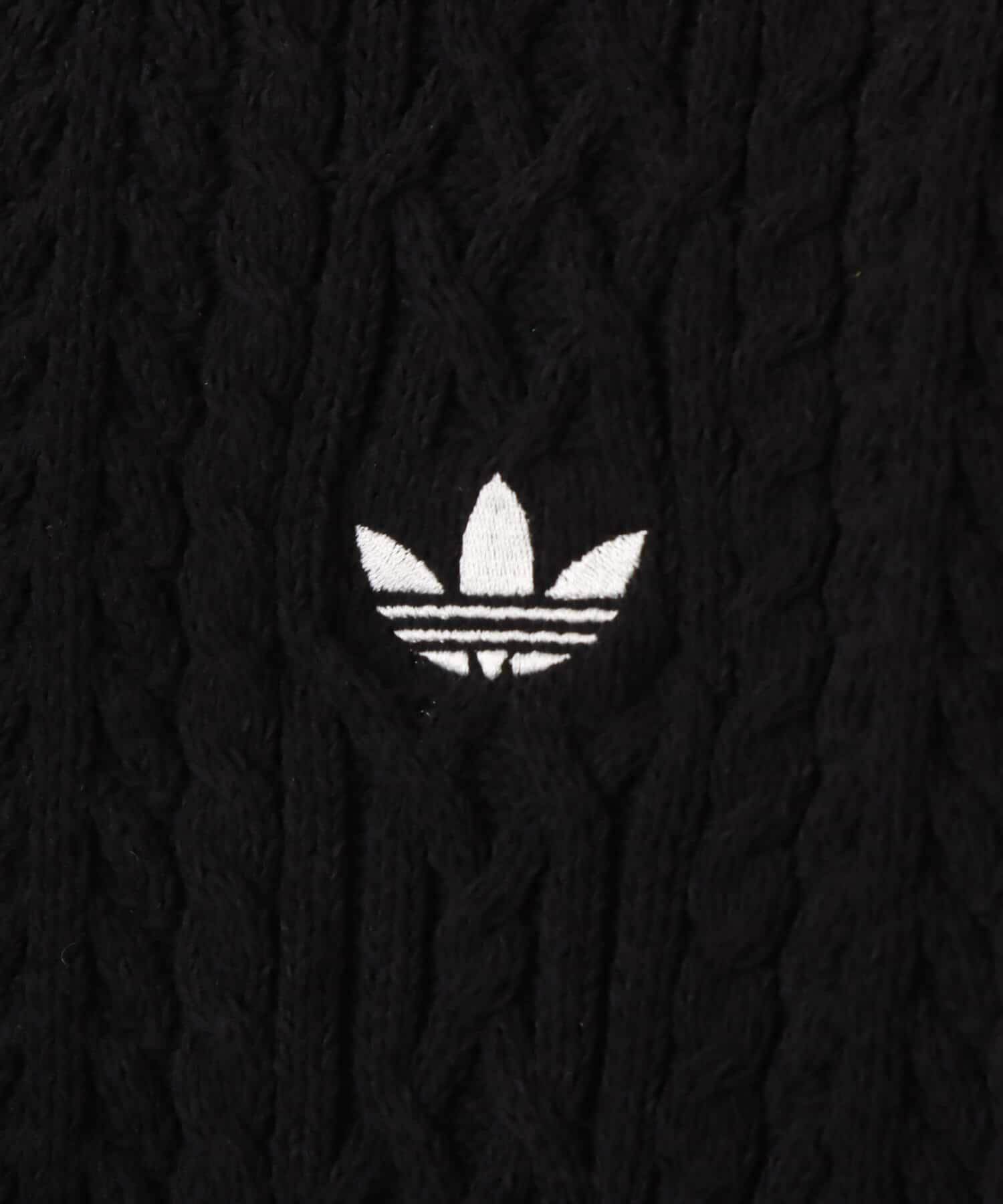 adidas RETRO REMIX CARDIGAN ブラック/グレーストレータ/オフホワイト