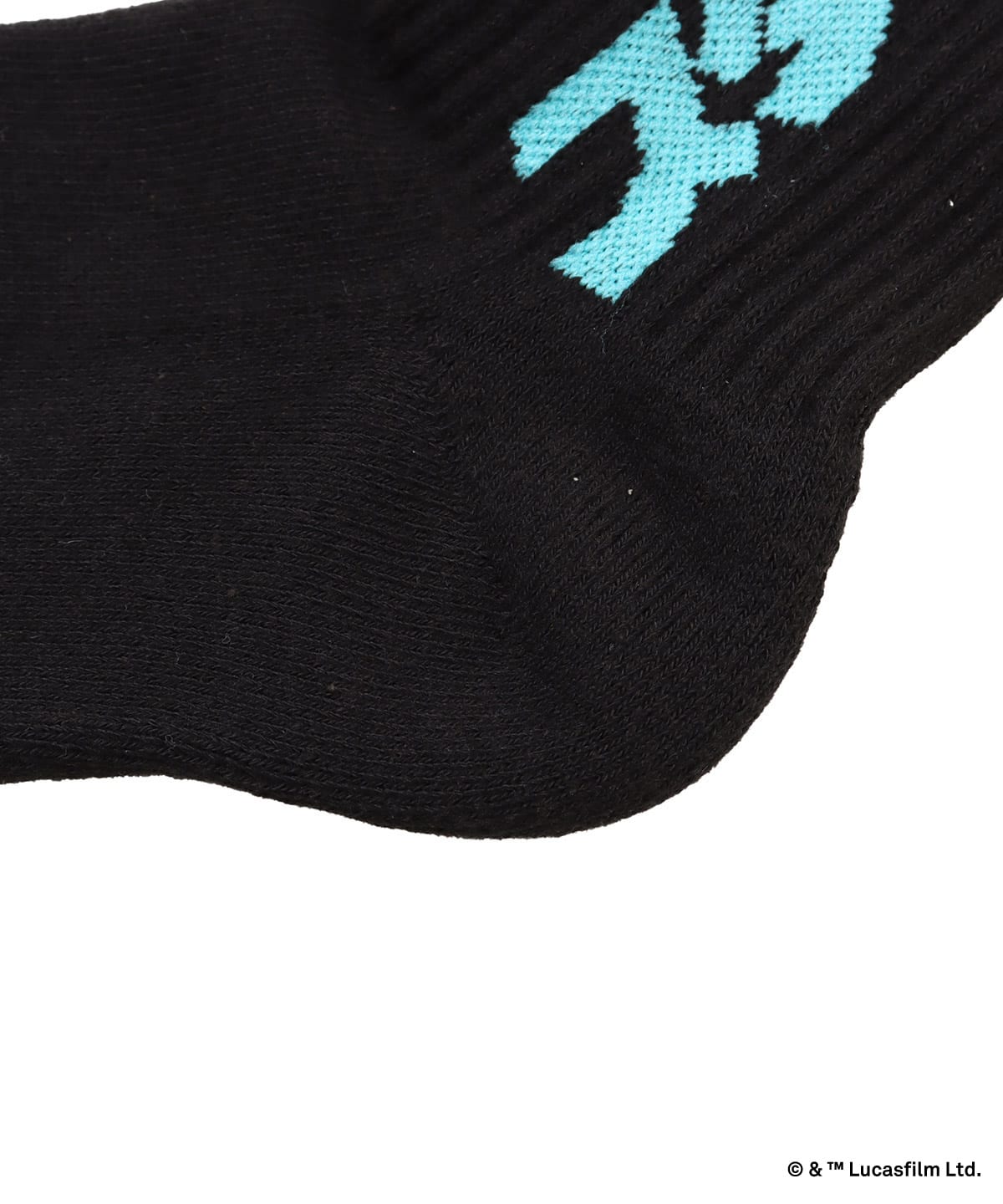 atmos [STAR WARS] カタカナ Logo Socks BLACK（アトモス[スター
