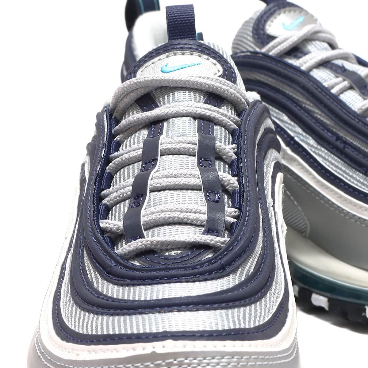 NIKE WMNS AIR MAX 97 OG METALLIC SILVER/CHLORINE BLUE 22FA-I