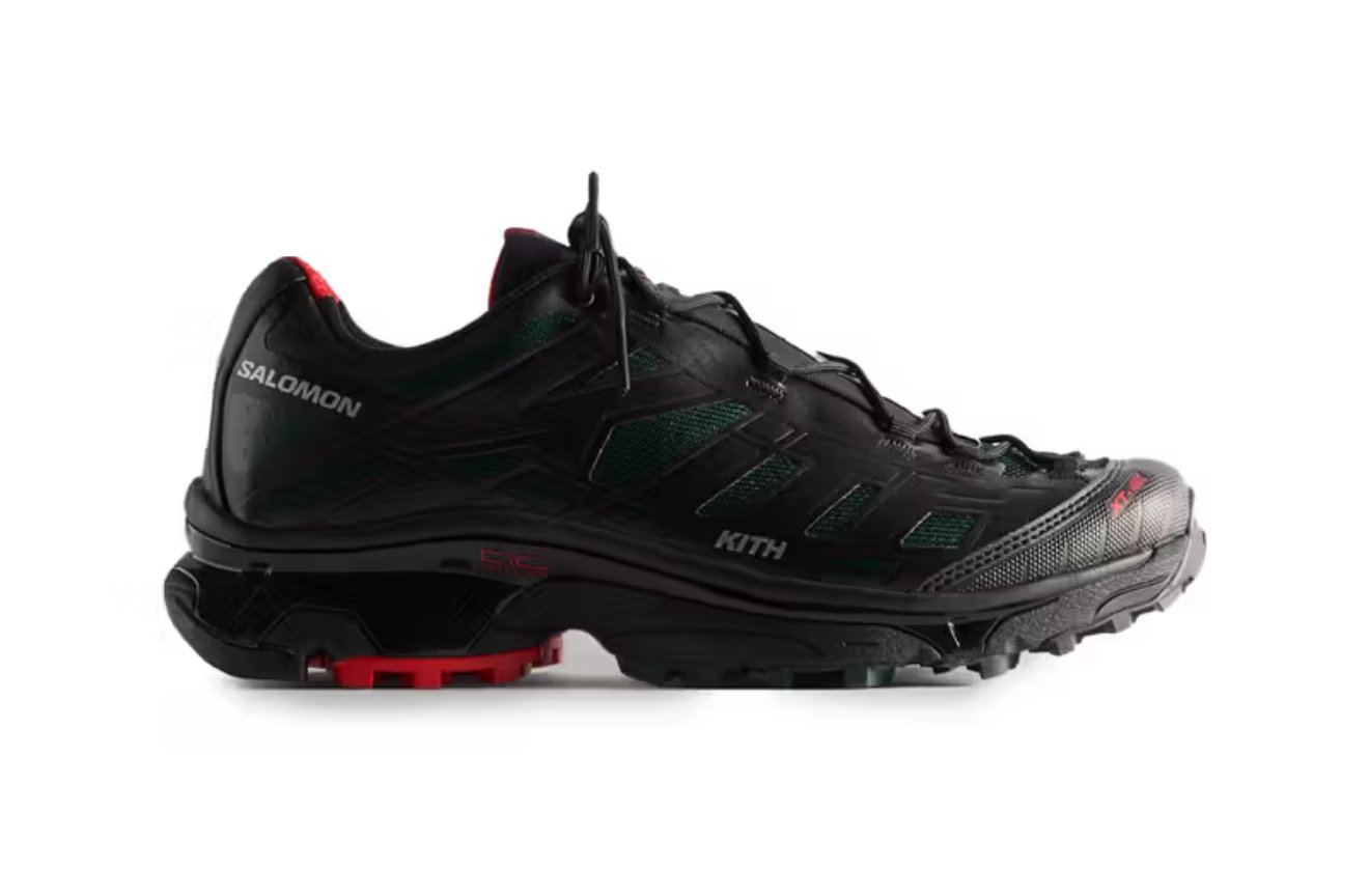 Kith Salomon XT-4K Black / Scarab / Fiery Red [2024] | Waterman Golf