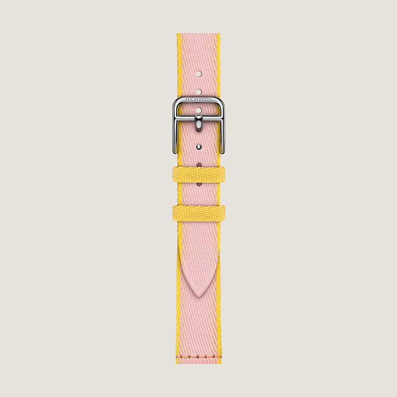 Band Apple Watch Hermès Single Tour 42 mm Twill Jump Attelage