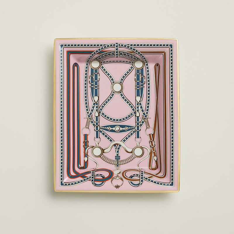 Grand Tralala change tray - Pink | Hermès Mainland China