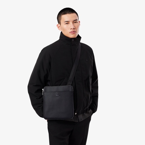 シャンタコ マットピケレザーフラットジップバッグ NH2815CE