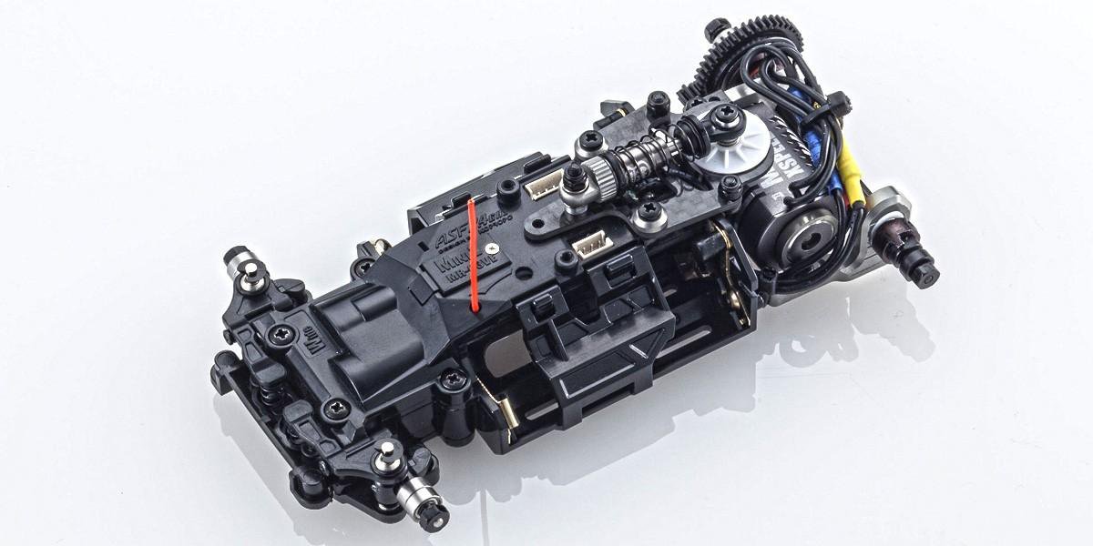 LiveRC - New Kyosho Mini-Z MR-03VE Pro GP limited edition chassis set