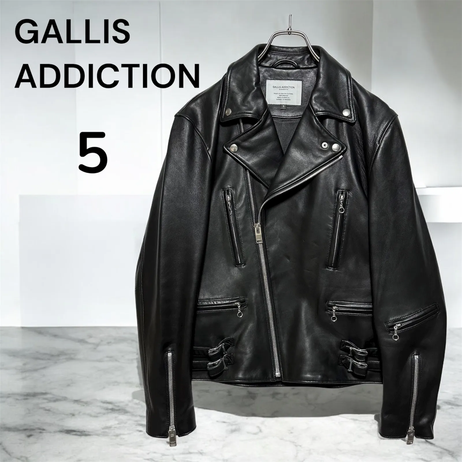 2026年最新】GALLIS ADDICTION レザージャケット・ライダースの人気