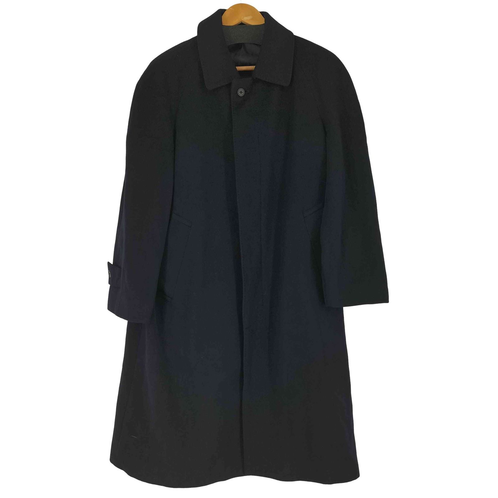 ゴタイリク 五大陸 カシミヤ100比翼ステンカラーコート メンズ JPN：4