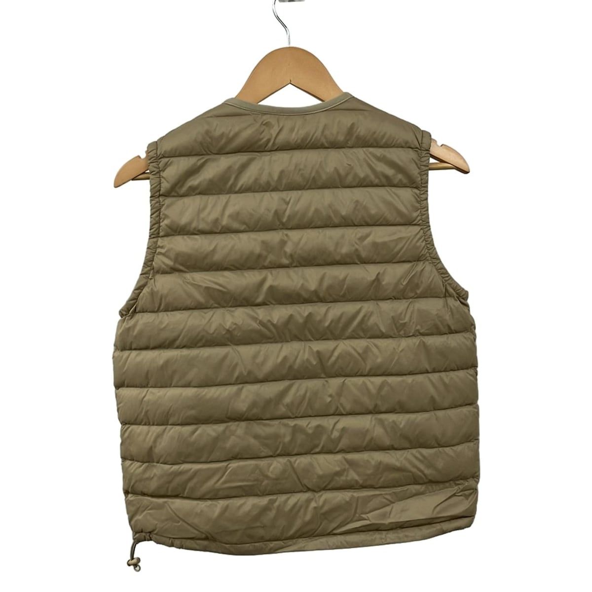 DANTON ベージュ ダウンベスト サイズ36 DANTON ベージュ ダウンベスト