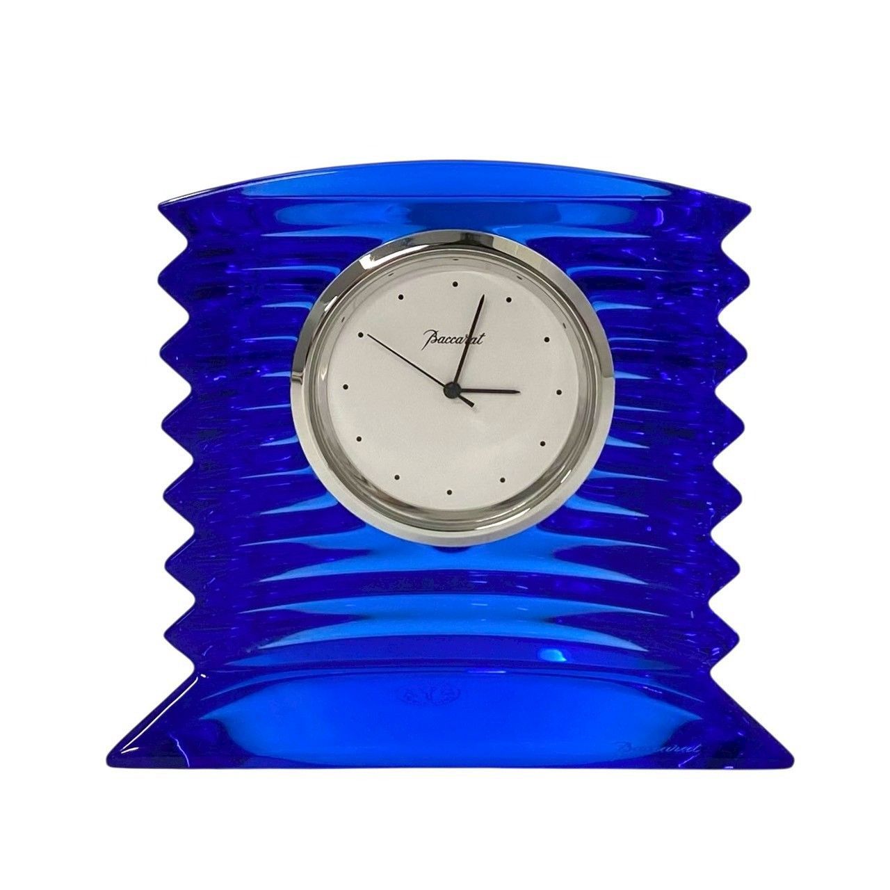 ブルーローズ 未使用 バカラ BACCARAT ラランドクロック ブルー ブルー