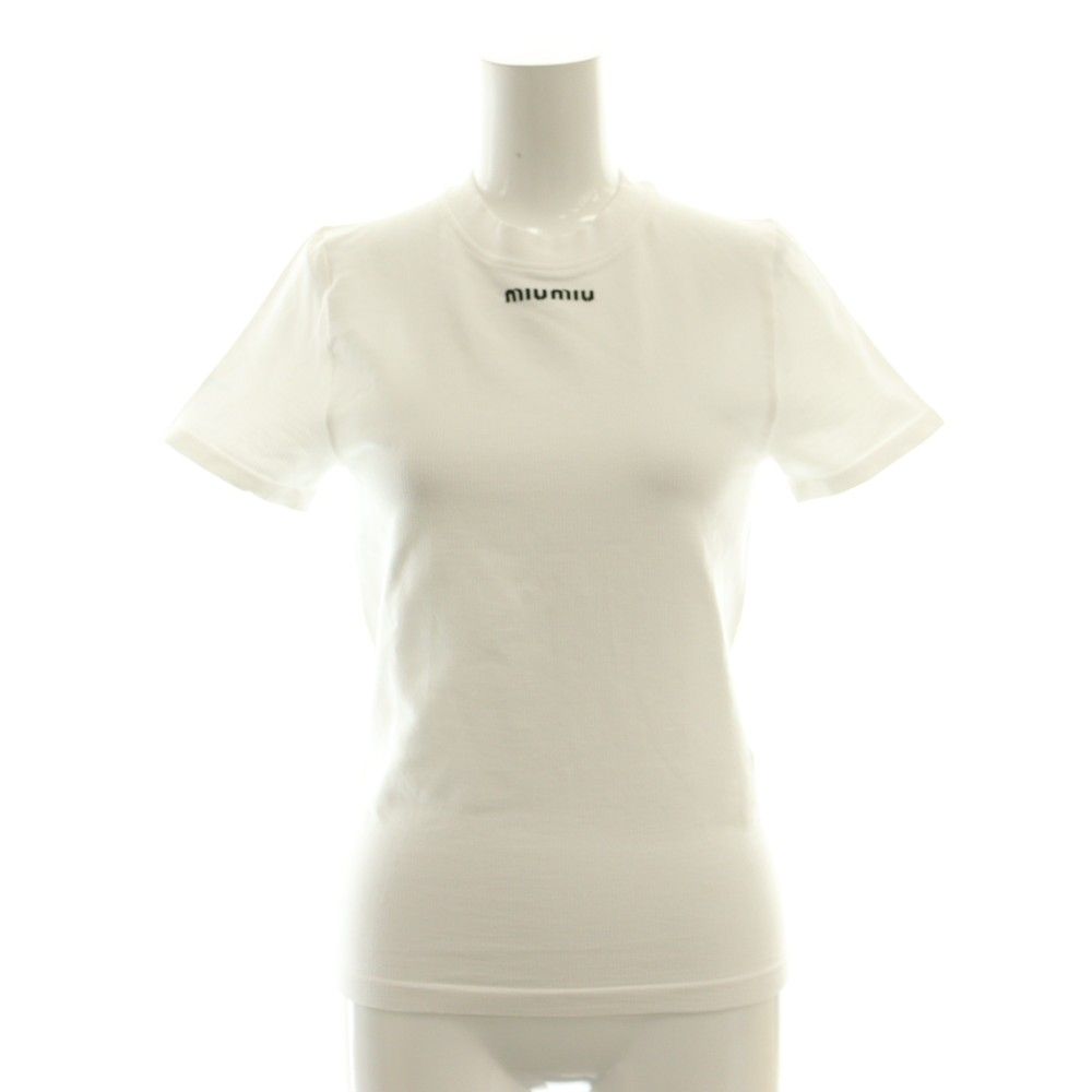 miumiu パフスリーブ 半袖 カットソー miu miu / ミュウミュウ