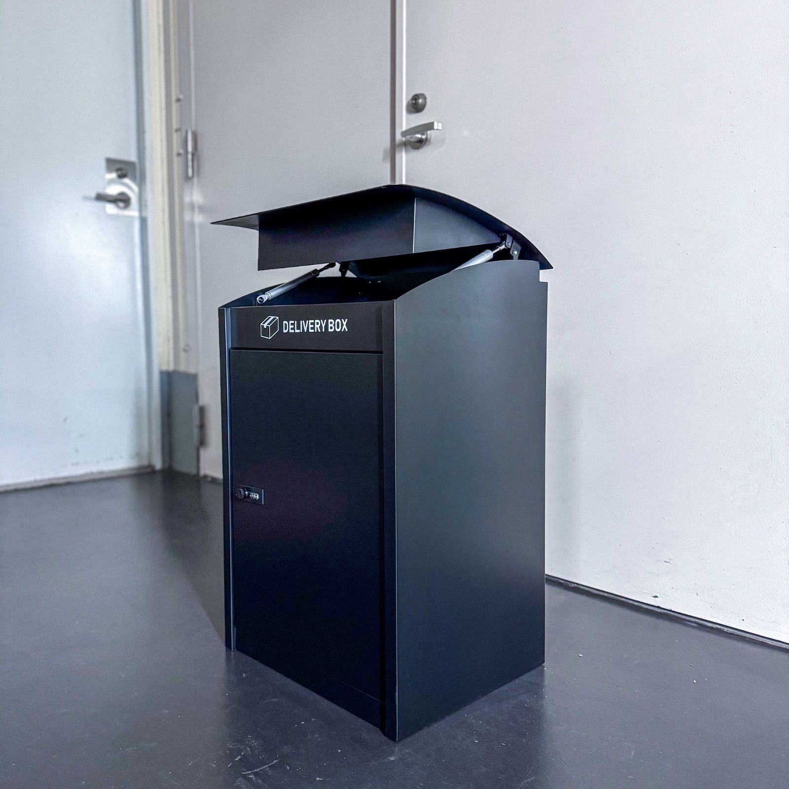 組立不要】宅配ボックス 大容量 ダイヤル式 置き型 A4対応 複数投函