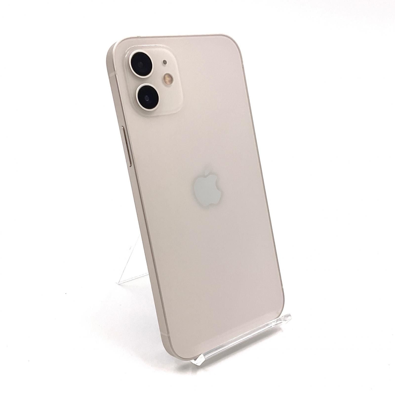 全額返金保証】【最速発送】Apple iPhone 12 64GB ホワイト au SIM