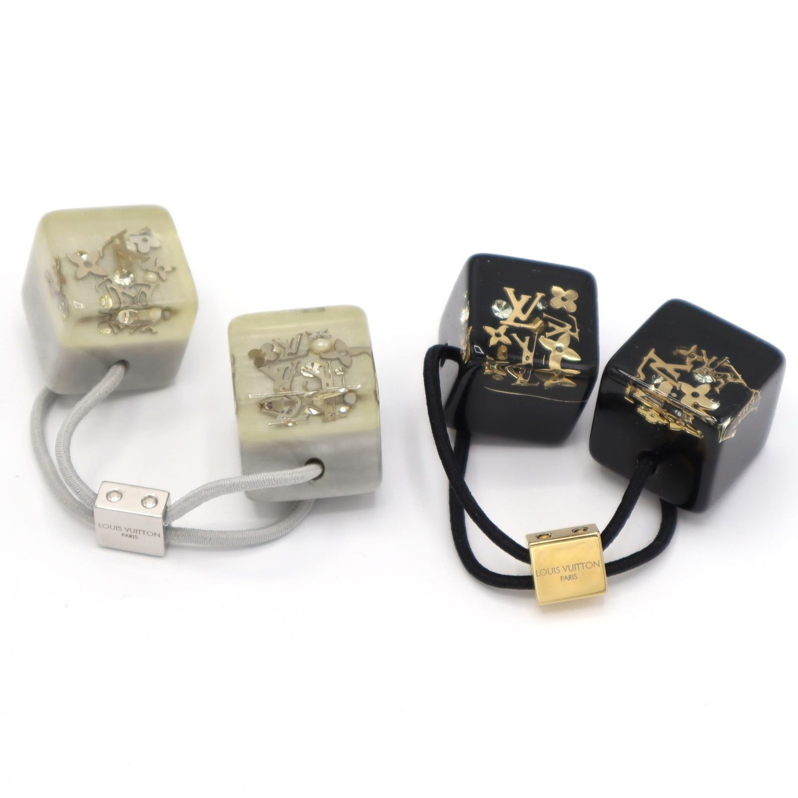 LOUIS VUITTON ルイ ヴィトン LV アンクルージョン ヘアキューブ