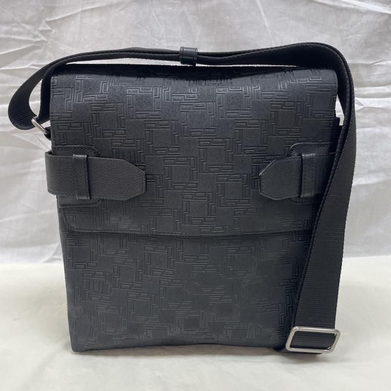 希少】ダンヒルビ ジネスバッグ マイクロディーエイト レザー dロゴ