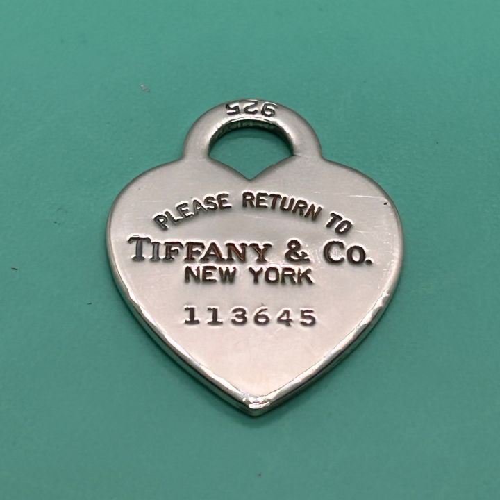 Tiffany&Co. ティファニー ハートタグ キーリング SV925 シルバー 刻印