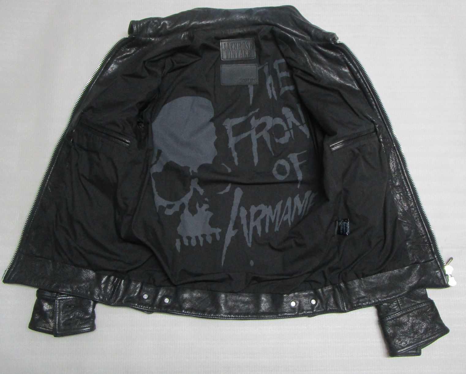 JACKROSE × COLLARS クローズ 河内鉄生モデル ライダースジャケット M