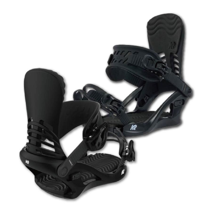 K2 ASSETT スノーボードビンディング ブラック K2 ASSETT スノーボード