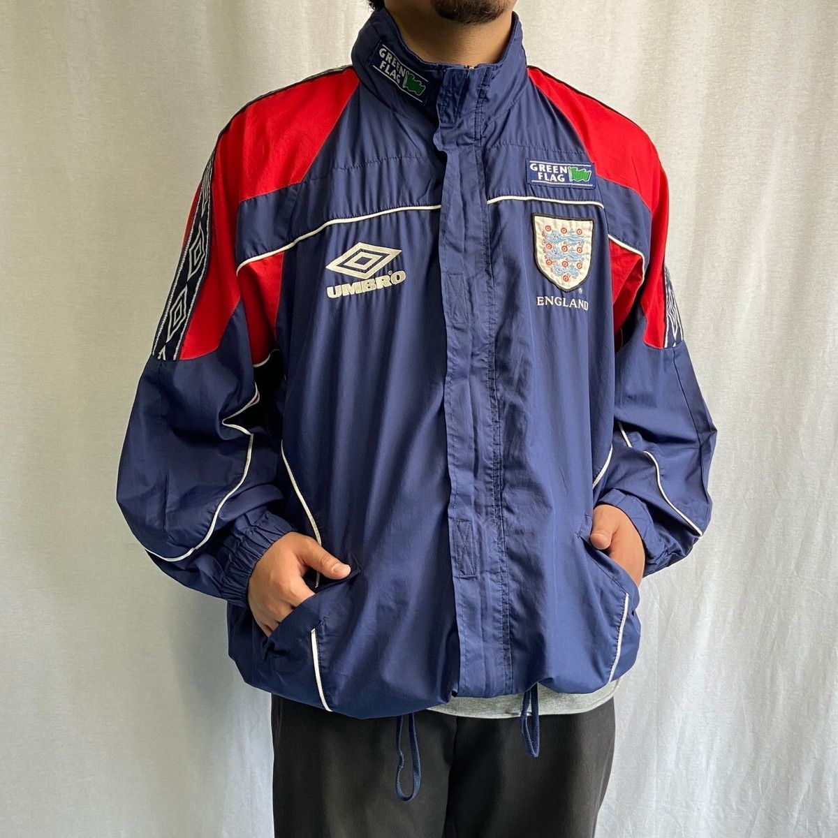 90年代 UMBRO アンブロ イングランド代表 ポリエステルトラック