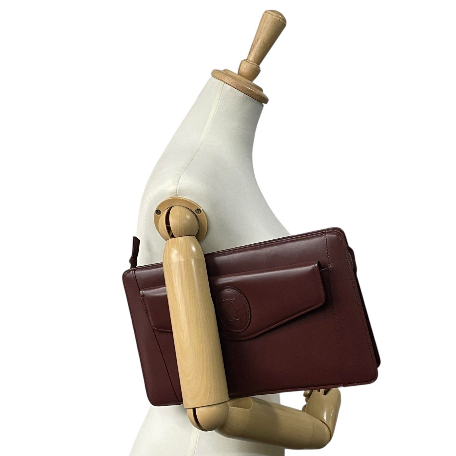 美品 Cartier カルティエ マストライン クラッチバッグ セカンドバッグ