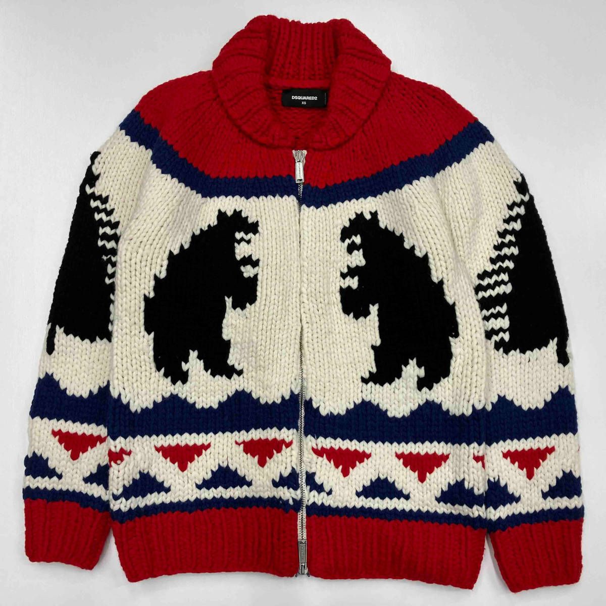 DSQUARED2 ディースクエアード カウチン 厚手 ニット ウール 2021