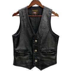 2026年最新】バンソン vanson レザーベストの人気アイテム - メルカリ