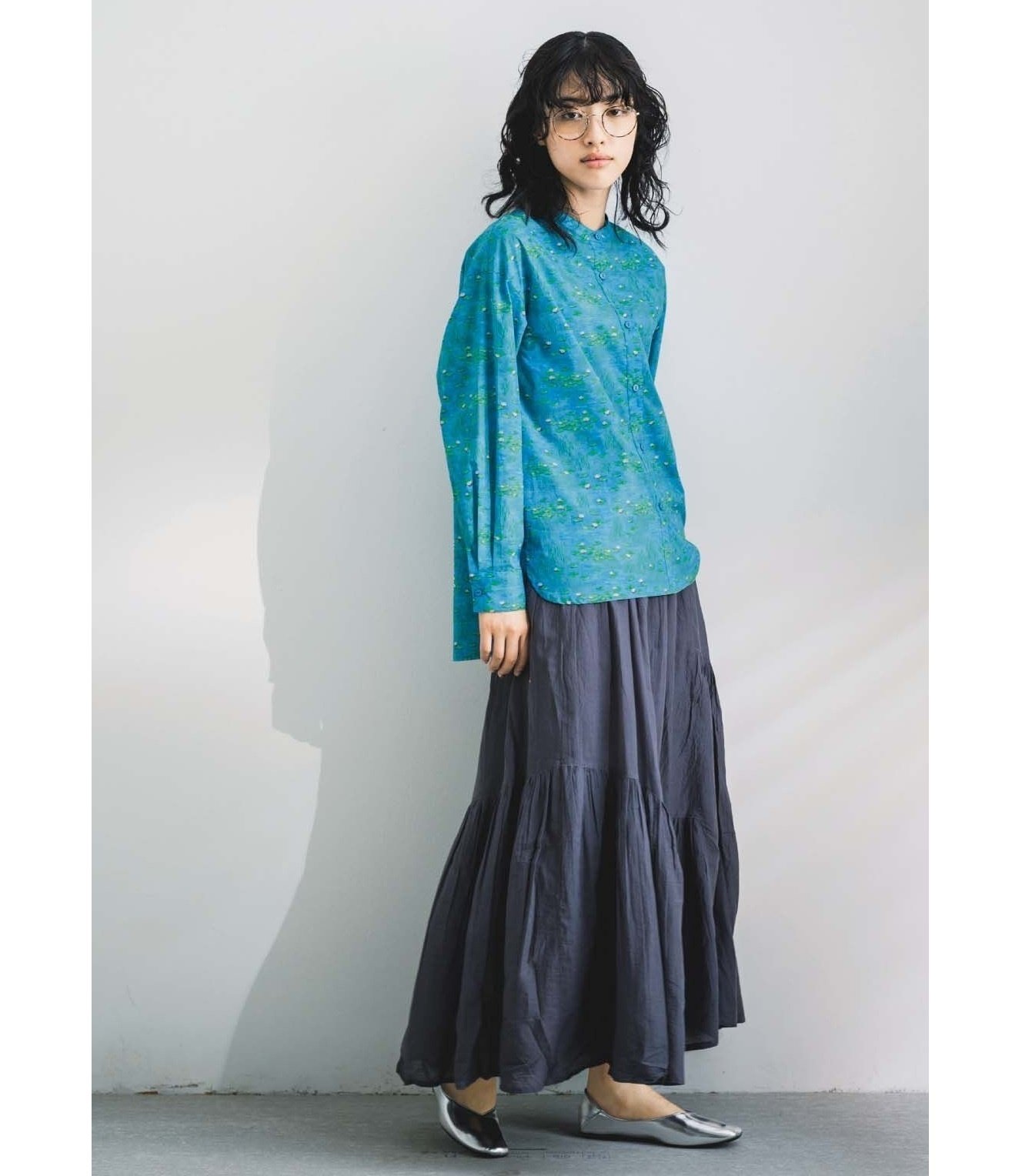 クロード・モネの描く睡蓮の印象を身にまとう #モネの描く世界へ ①