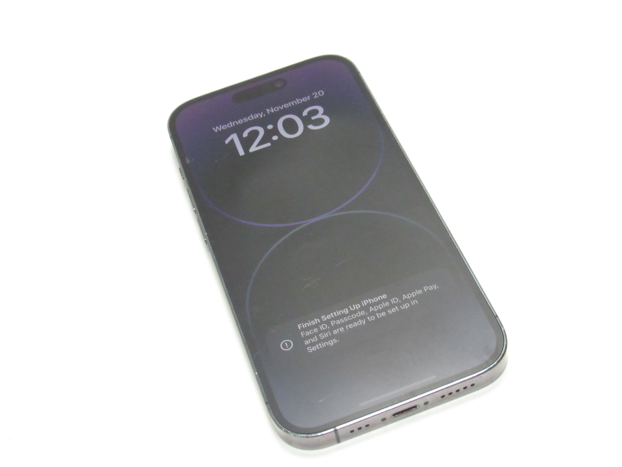 Apple iPhone 14 Pro A2650 MQ1D3LL/A 256GB No SIM Restrictions Purple