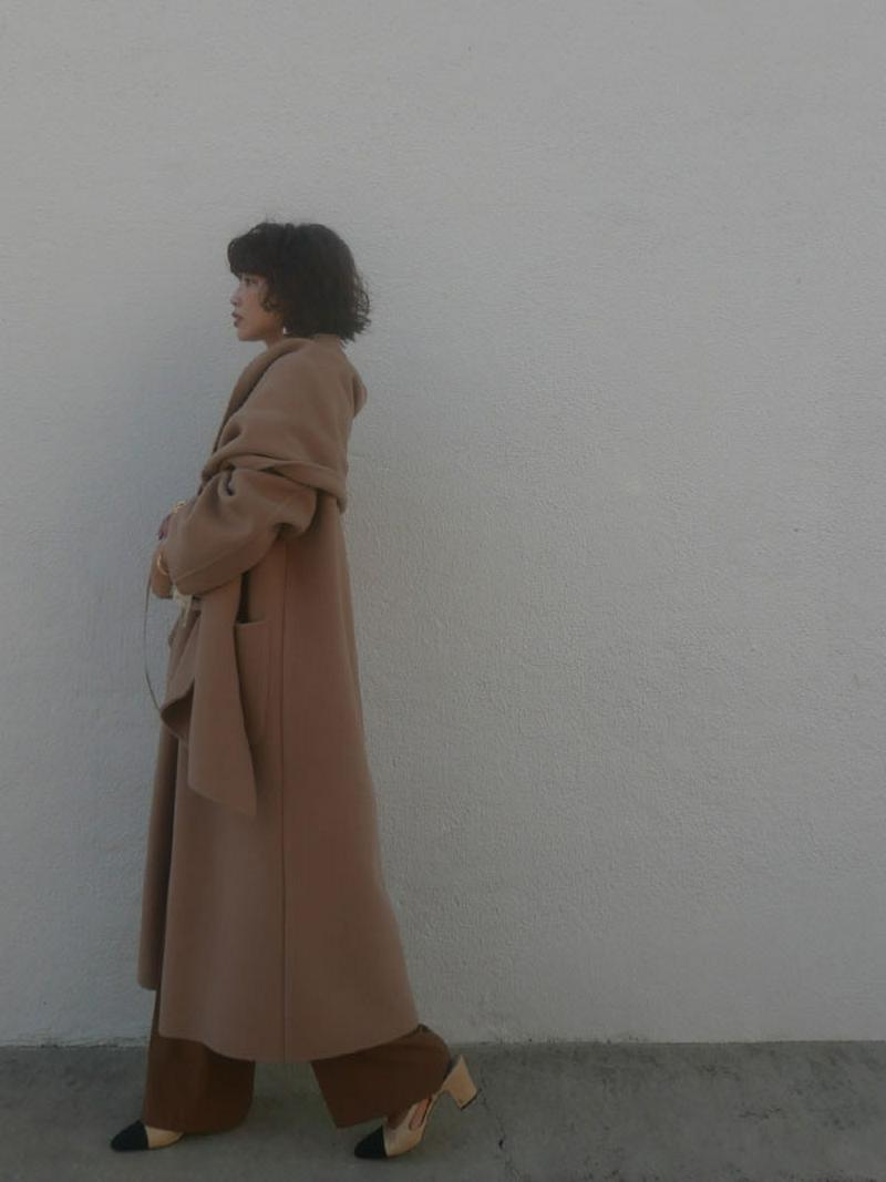 ETRE TOKYO(エトレトウキョウ)の「リバーロングストールコート」 - PARTE