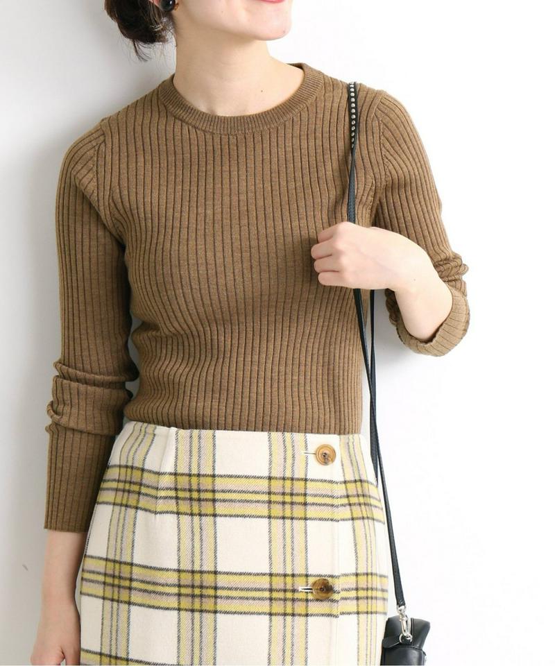 IENA(イエナ)の「《追加》6x3リブ クルーネックプルオーバー◇」 - PARTE