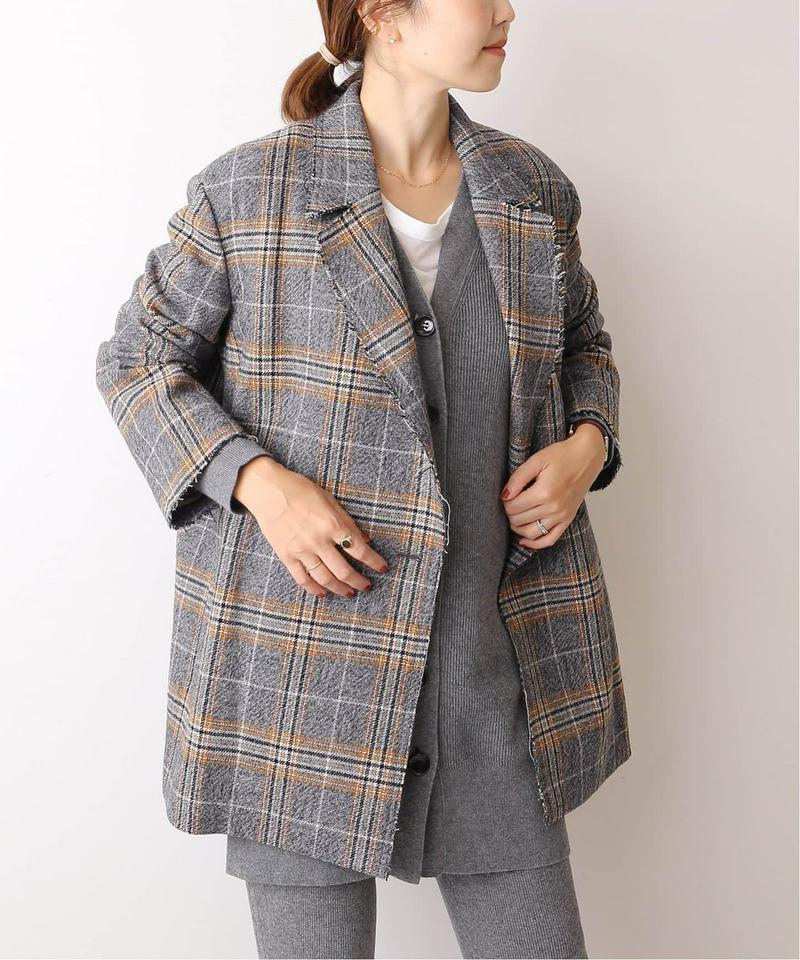 plage プラージュ GIRL チェック W ジャケット