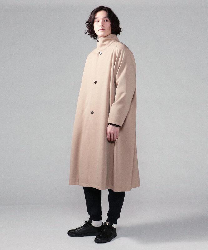 CABaN(キャバン)の「CABaN ウールギャバジン ワイドバランスコート