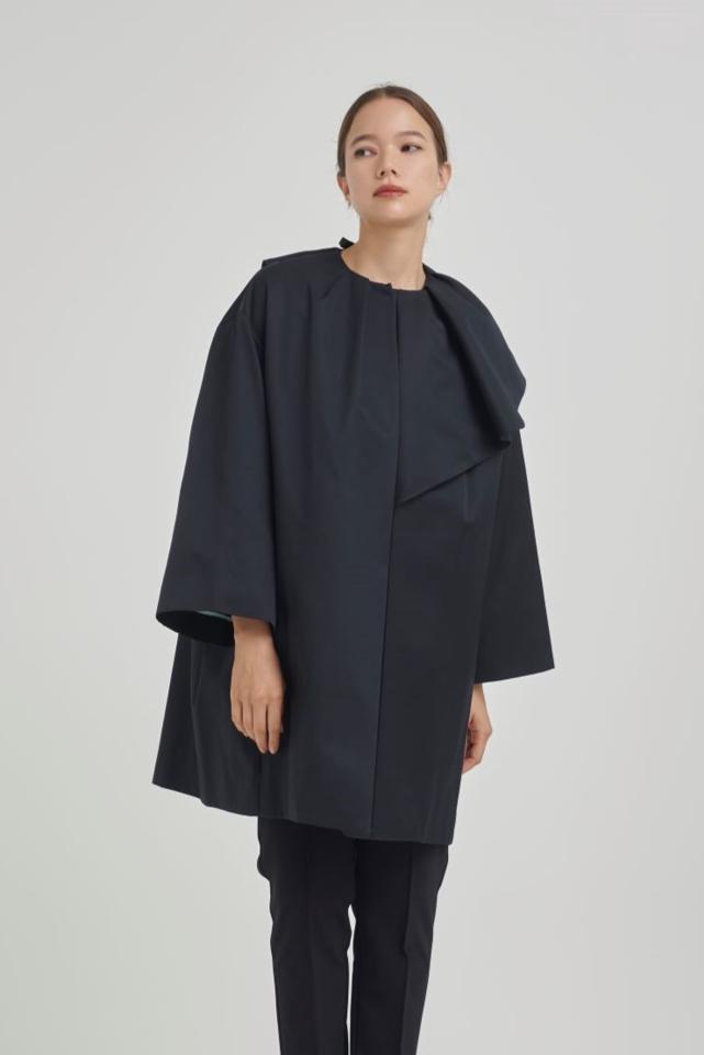 yori(ヨリ)の「ツイルサイドフレアコート」 - PARTE