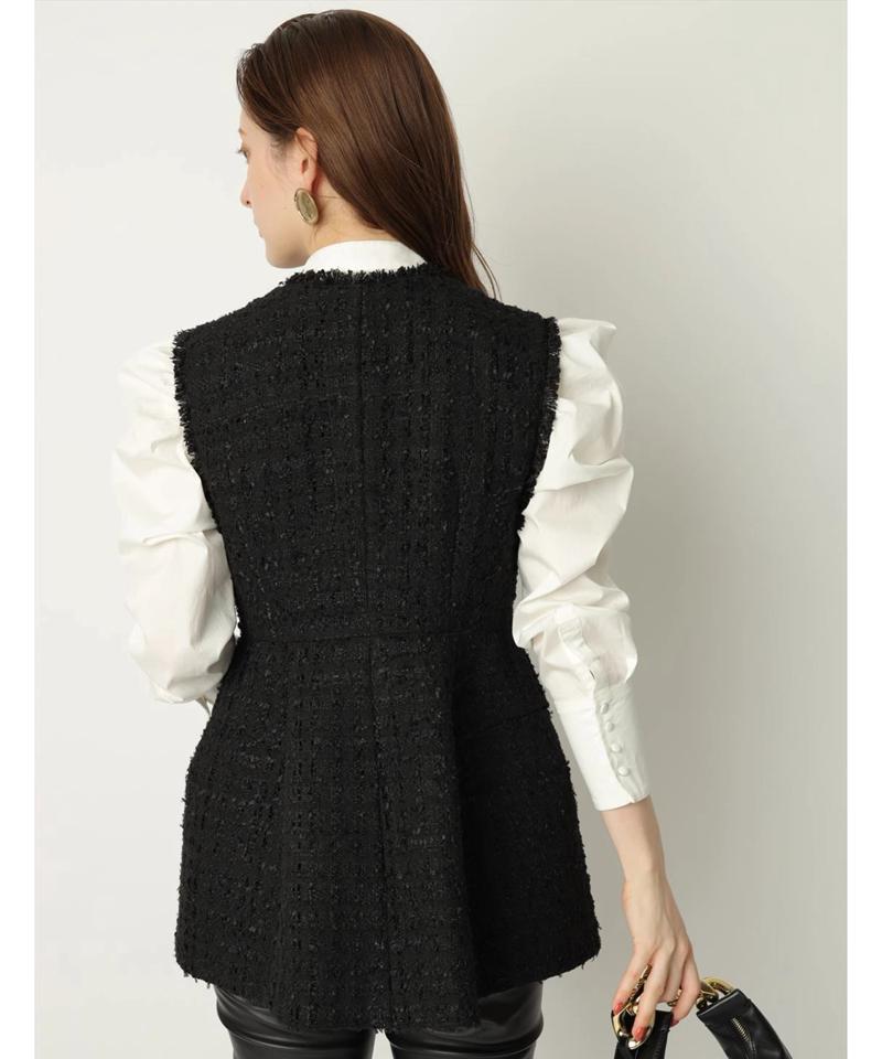 Arpege story(アルページュストーリー)の「パールボタンツイード