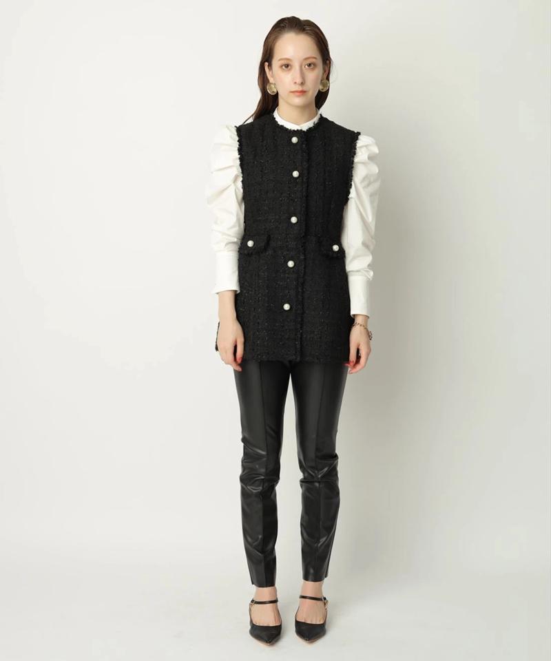 Arpege story(アルページュストーリー)の「パールボタンツイード