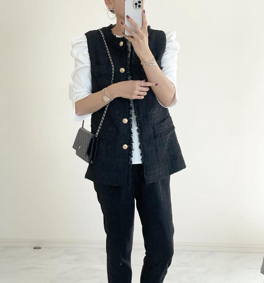 osaya / CADUNE(カデュネ)の「≪川上桃子さんコラボ≫フレアジレ」を