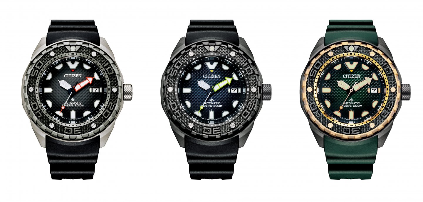シチズン プロマスター』、強化耐磁仕様のメカニカルダイバーズ