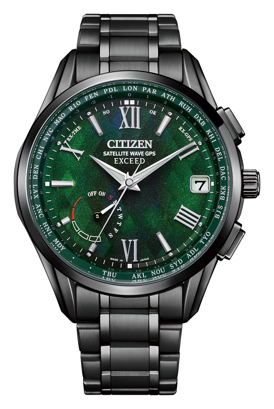 シチズンの5ブランド横断の「LIGHT in BLACK」2022 GREEN EDITION が