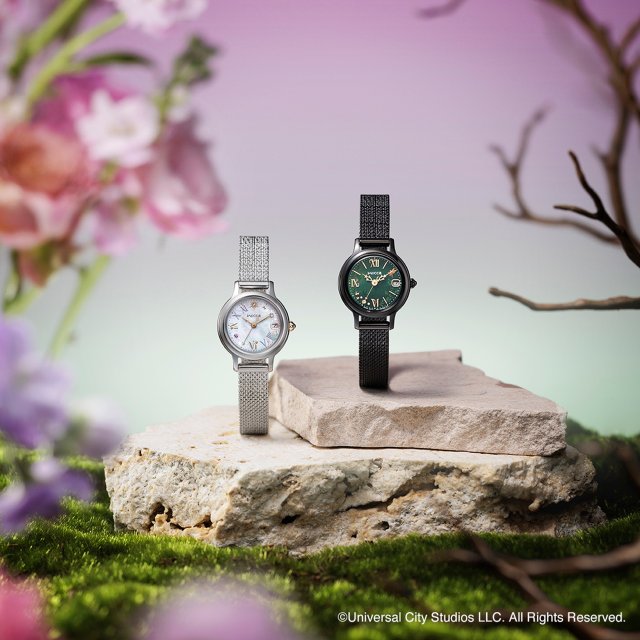 シチズンコレクション』から 「桜爛漫」着物の染柄をモチーフにした