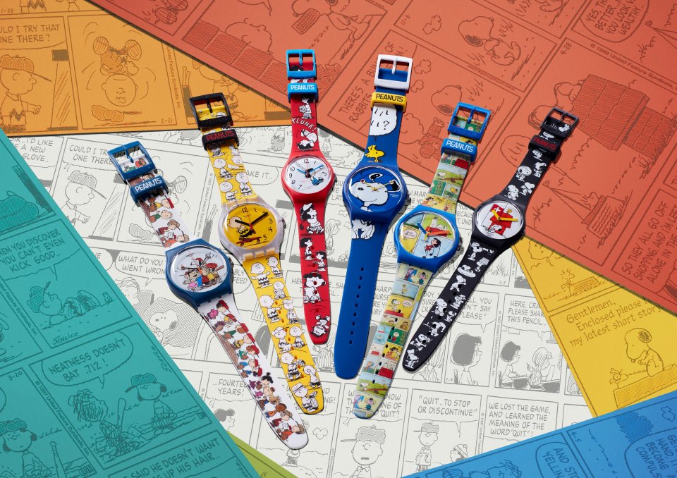 Swatch ✖ Peanuts コラボレーションウォッチを11月4日から発売開始